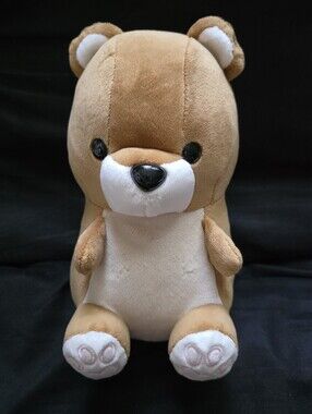 Bellzi Plush Tan Bear Stuffed Animal
